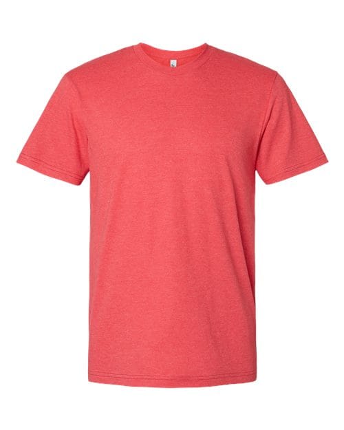 American Apparel 10485 S / Heather Red 2001CVC: Unisex CVC Tee