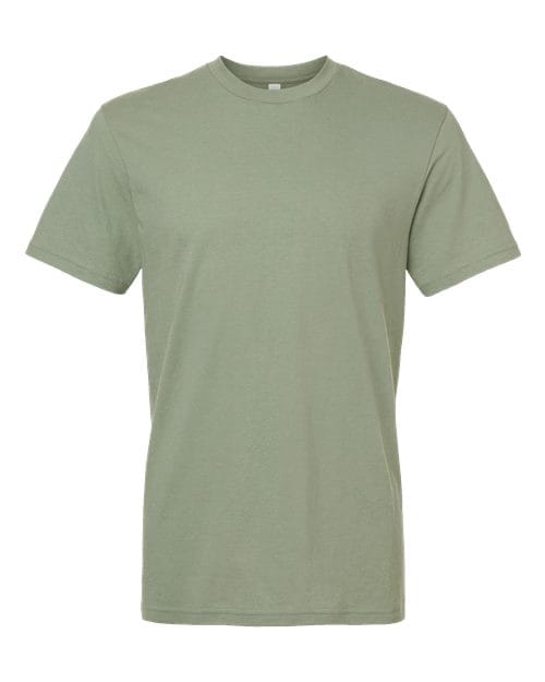 American Apparel 10485 S / Heather Sage 2001CVC: Unisex CVC Tee