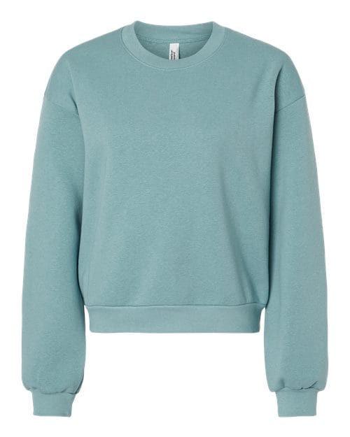 American Apparel 11691 S / Arctic RF494: Women's ReFlex Fleece Crewneck Sweatshirt