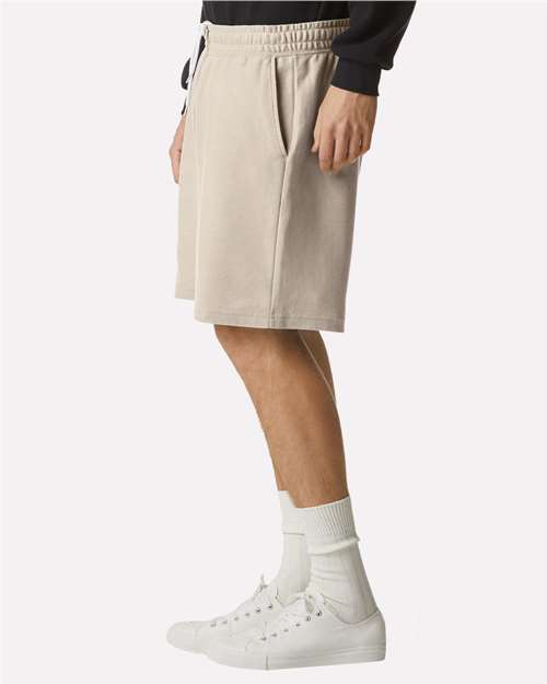 American Apparel 11694 2PQ-Unisex Pique Gym Shorts