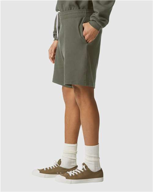 American Apparel 11694 2PQ-Unisex Pique Gym Shorts