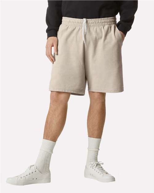 American Apparel 11694 2PQ-Unisex Pique Gym Shorts