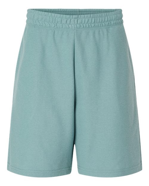American Apparel 11694 S / Arctic 2PQ-Unisex Pique Gym Shorts