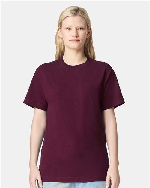 9001 Unisex Super Heavyweight Tee in Burgundy