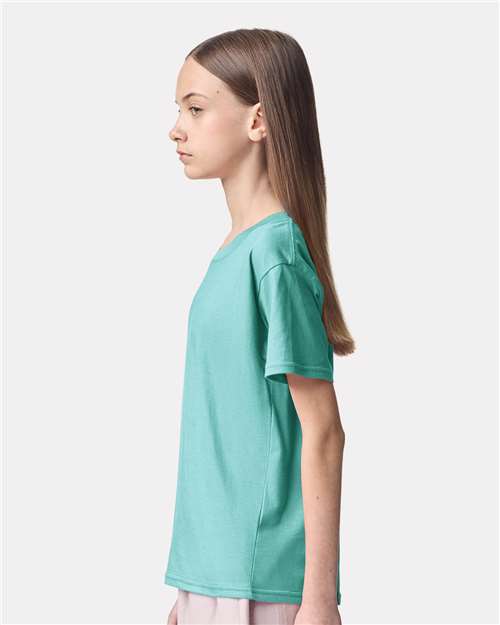2001Y Youth Fine Jersey Tee in Celadon