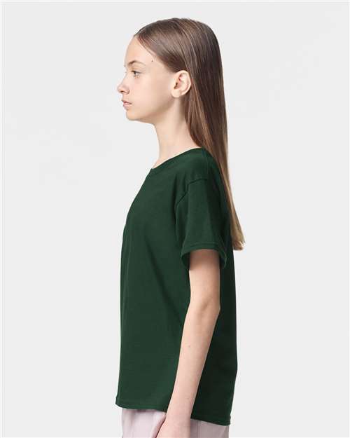 2001Y Youth Fine Jersey Tee in Forest