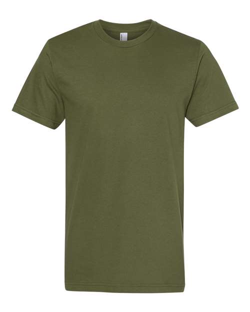 American Apparel 6364 S / Olive 2001: Unisex Fine Jersey Tee