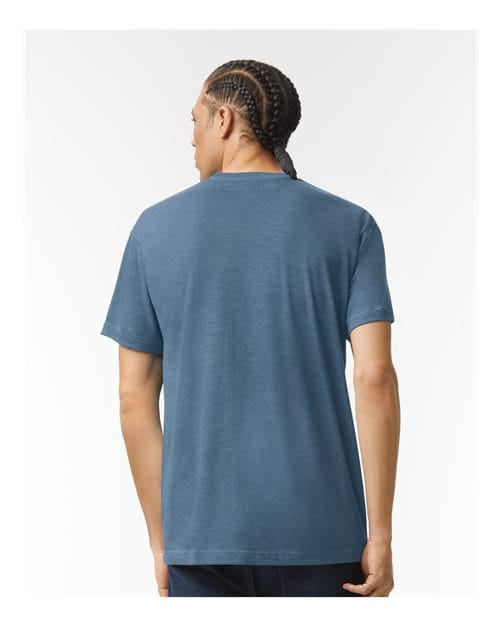 TR401 Unisex Triblend Track Tee in 