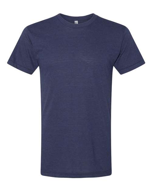 TR401 Unisex Triblend Track Tee in Tri-Indigo