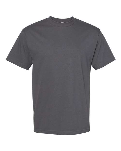 1301 Unisex Heavyweight Cotton Tee in Charcoal
