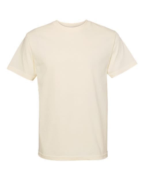 1301 Unisex Heavyweight Cotton Tee in Cream