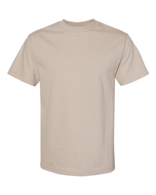 1301 Unisex Heavyweight Cotton Tee in Sand