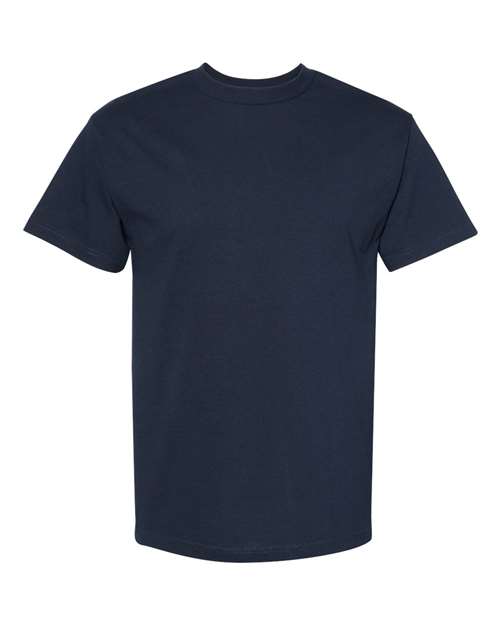 1301 Unisex Heavyweight Cotton Tee in True Navy