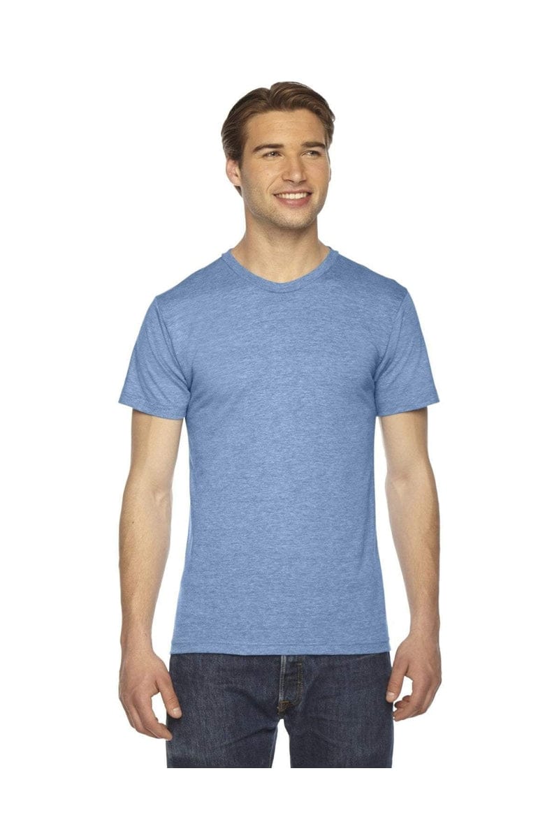 American Apparel T-Shirts American Apparel TR401W: Unisex Triblend Short-Sleeve Track T-Shirt