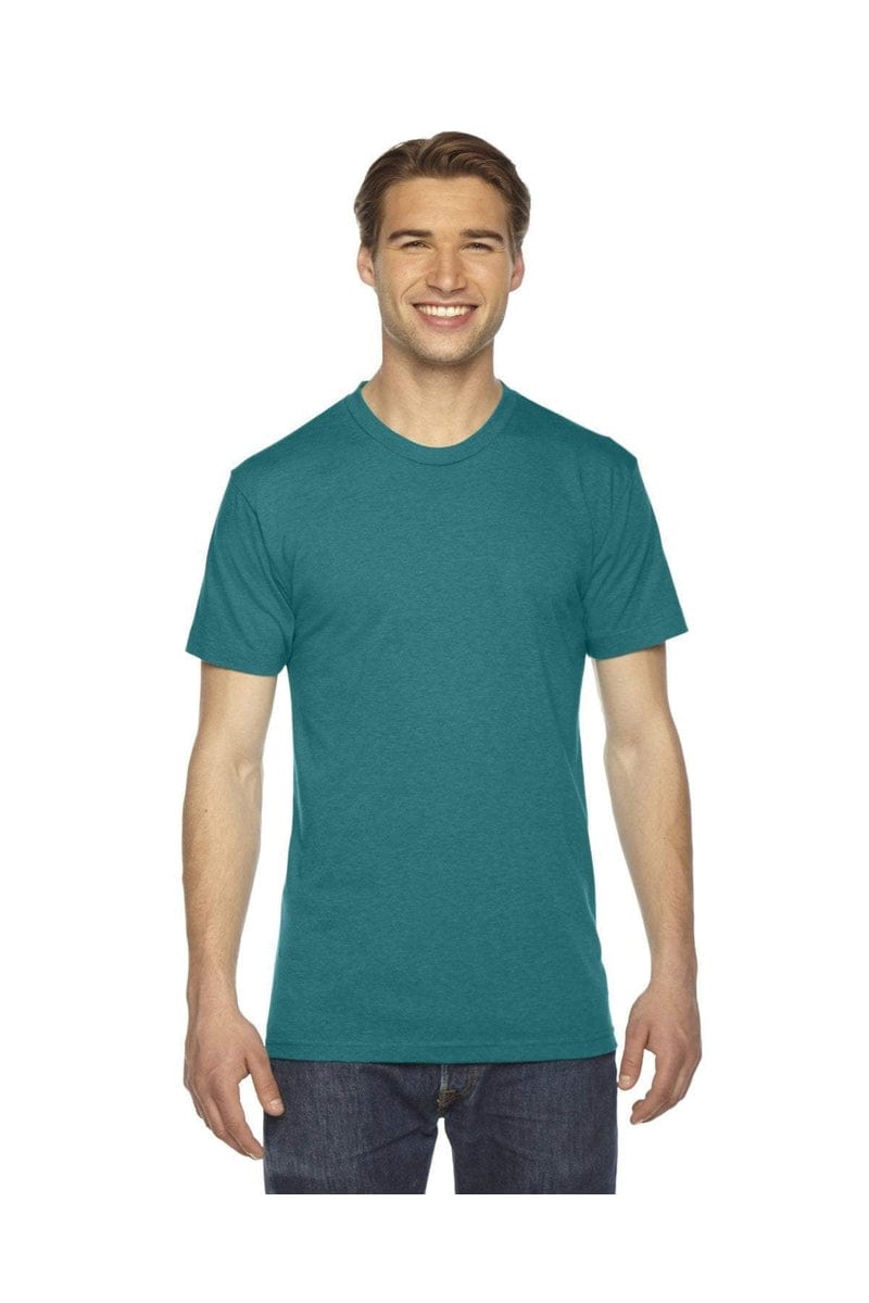 American Apparel T-Shirts American Apparel TR401W: Unisex Triblend Short-Sleeve Track T-Shirt