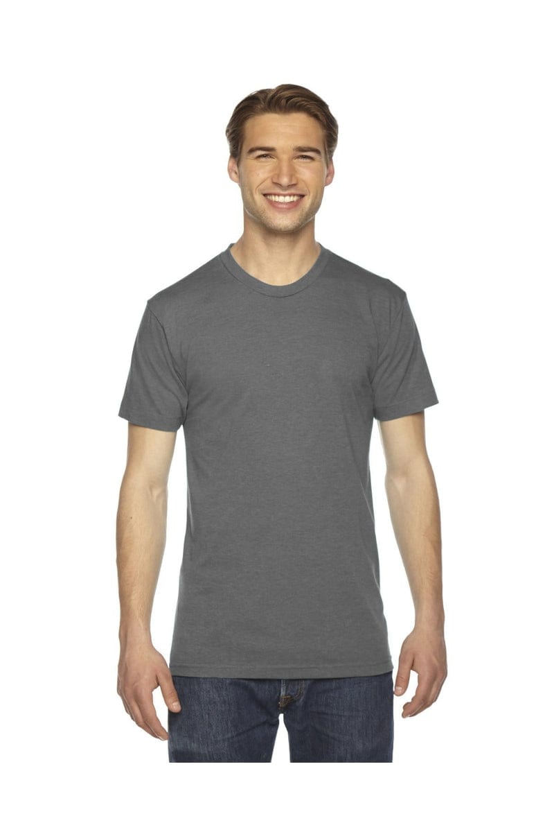 American Apparel T-Shirts XS / Athletic Grey American Apparel TR401W: Unisex Triblend Short-Sleeve Track T-Shirt
