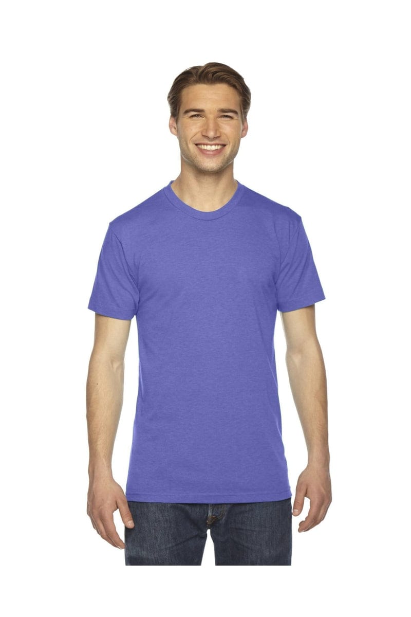 American Apparel T-Shirts XS / Tri Orchid American Apparel TR401W: Unisex Triblend Short-Sleeve Track T-Shirt