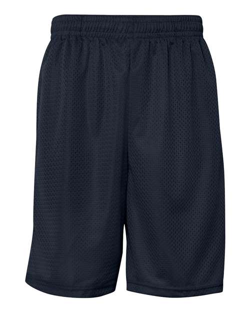 Badger 1900 S / Navy 7219-Men's Pro Mesh 9" Shorts with Pockets