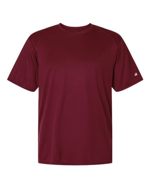 Badger 21 S / Cardinal 4120-Men's B-Core Sport Shoulders T-Shirt