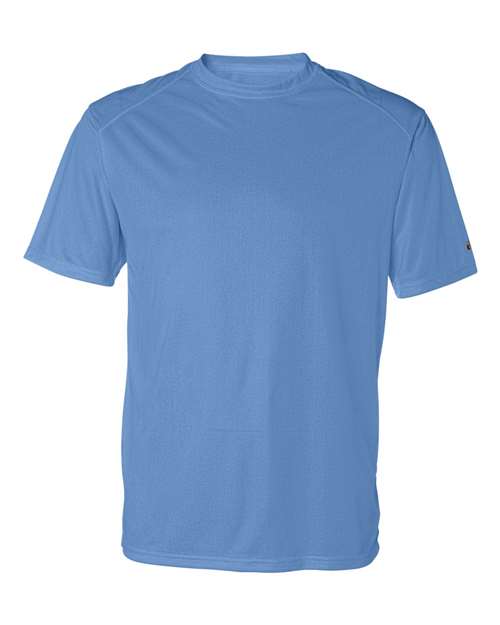 Badger 21 S / Columbia Blue Badger 4120: Men's B-Core Sport Shoulders T-Shirt