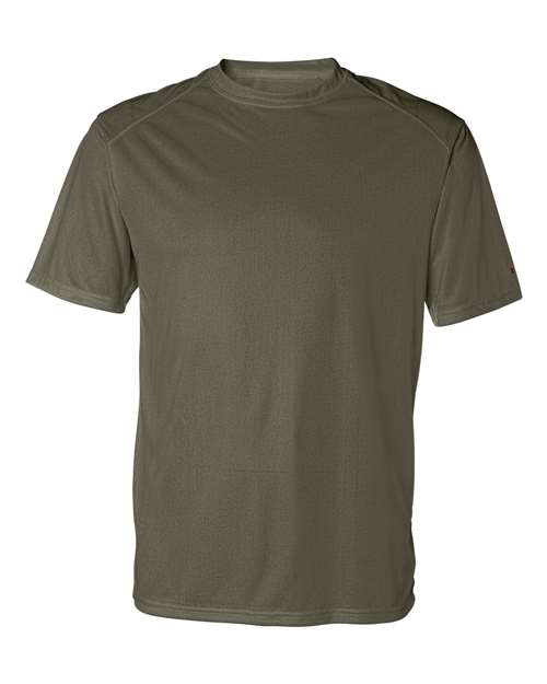 Badger 21 S / OD Green 4120-Men's B-Core Sport Shoulders T-Shirt