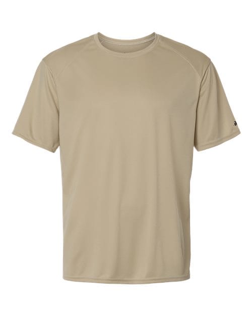 Badger 21 S / Sand 4120-Men's B-Core Sport Shoulders T-Shirt