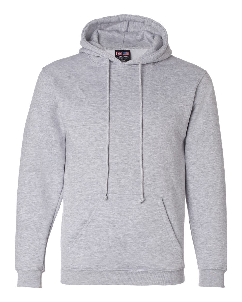 Bayside Fleece - Premium - Hood S / Dark Ash Bayside 960 Unisex USA-Made Hooded Sweatshirt