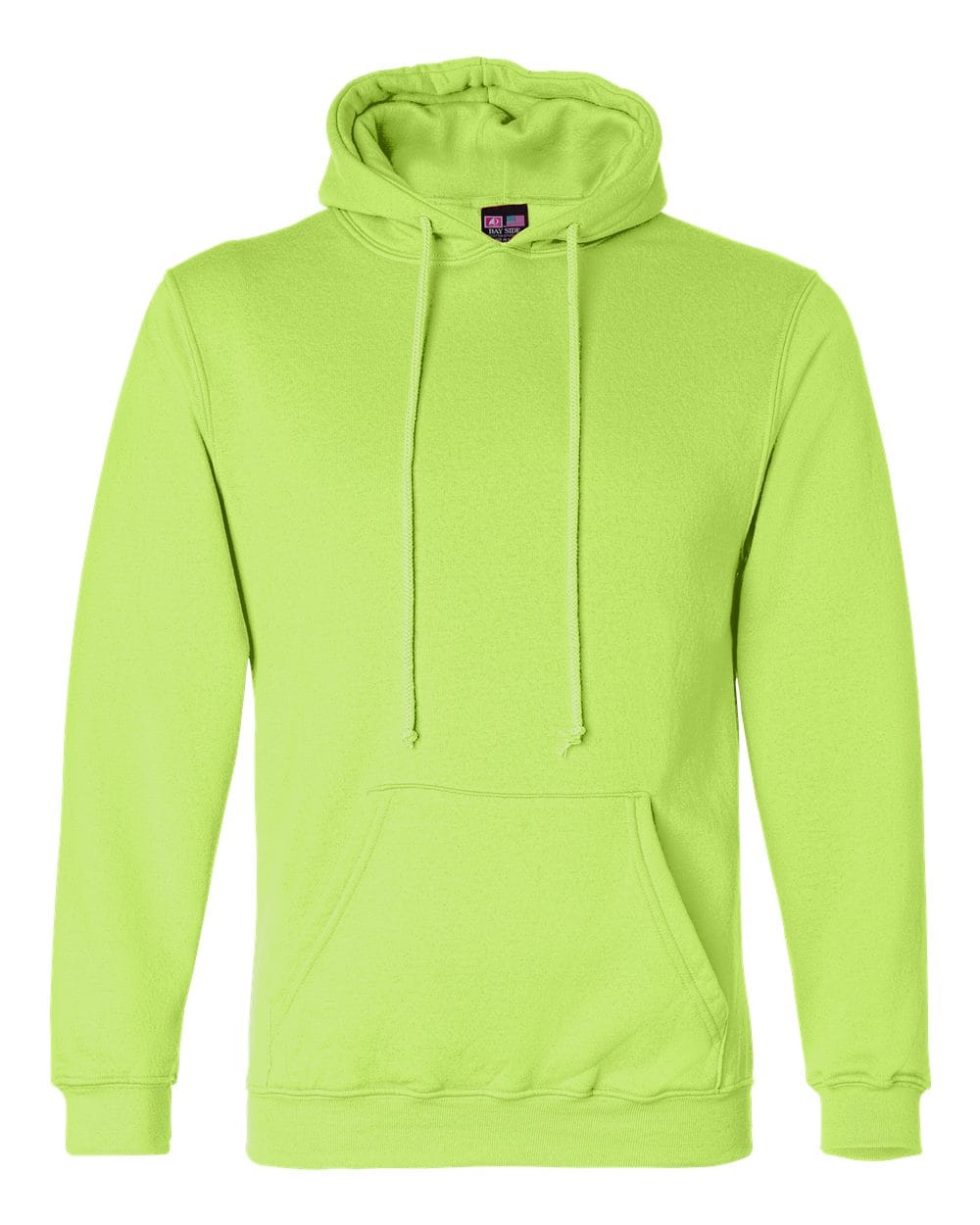 Bayside Fleece - Premium - Hood S / Lime Green Bayside 960 Unisex USA-Made Hooded Sweatshirt
