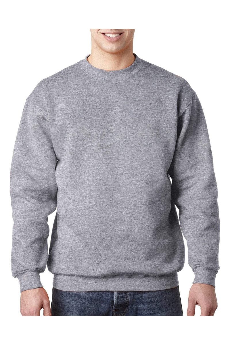 Bayside Sweatshirts/Fleece Bayside BA1102: Adult 9.5 oz., 80/20 Heavyweight Crewneck Sweatshirt