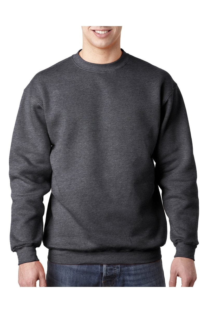 Bayside Sweatshirts/Fleece Bayside BA1102: Adult 9.5 oz., 80/20 Heavyweight Crewneck Sweatshirt