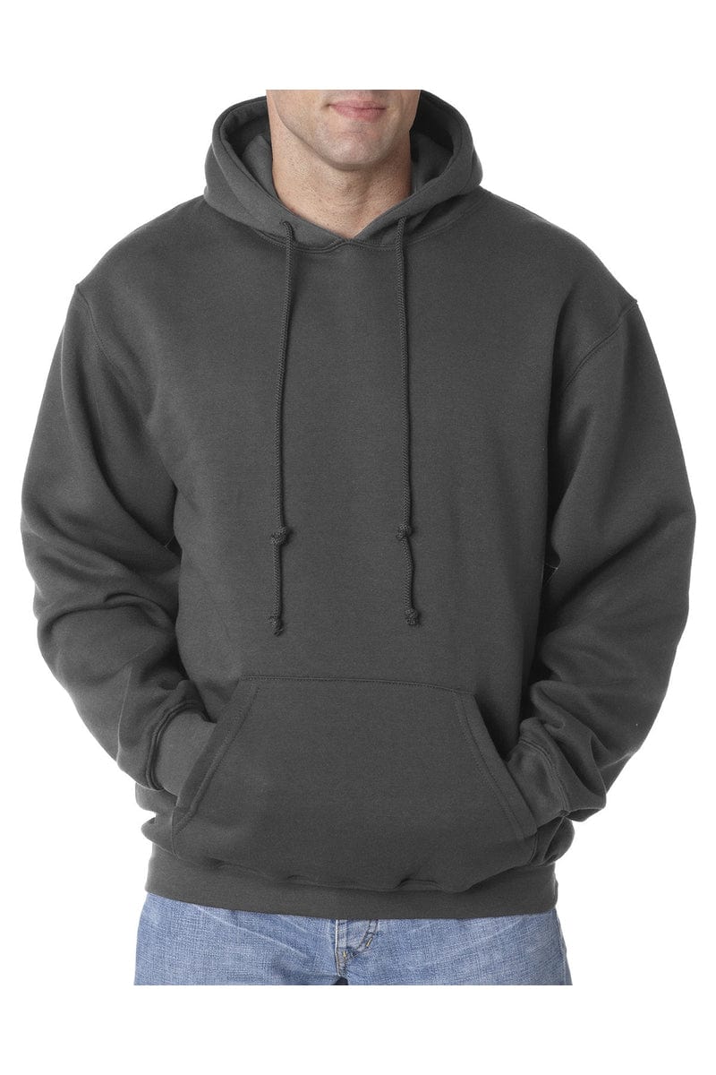 Bayside Sweatshirts/Fleece Bayside BA960: Adult 9.5 oz., 80/20 Pullover Hooded Sweatshirt
