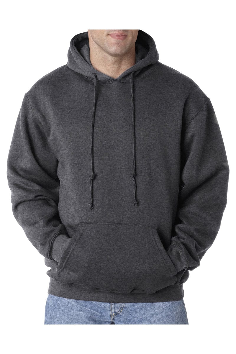 Bayside Sweatshirts/Fleece Bayside BA960: Adult 9.5 oz., 80/20 Pullover Hooded Sweatshirt