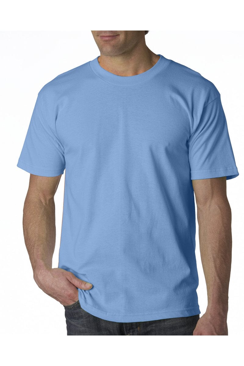 Bayside T-Shirts 4XL / Carolina Blue Bayside BA5100: Adult 6.1 oz., 100% Cotton T-Shirt
