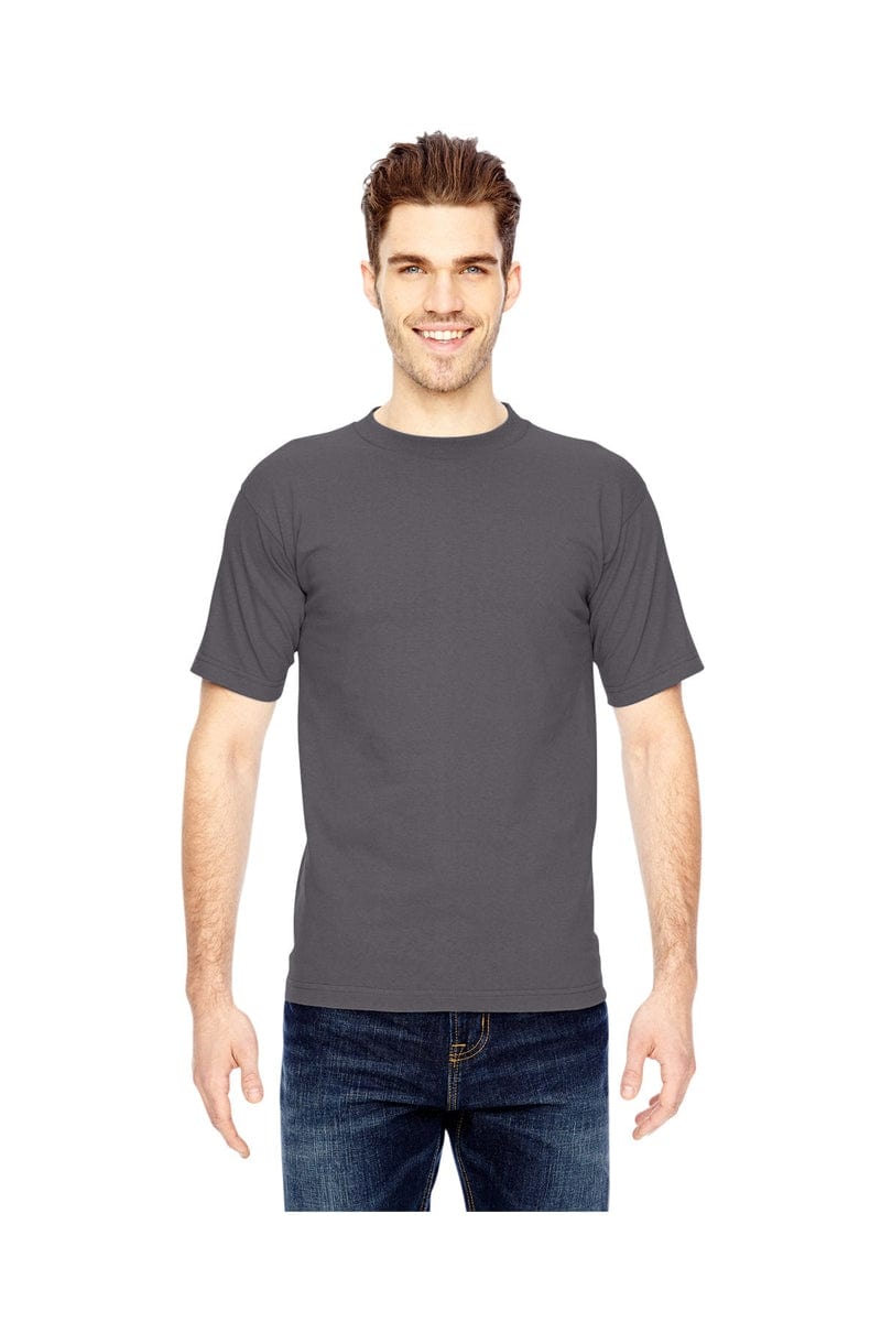 Bayside T-Shirts 5XL / Charcoal Bayside BA5100: Adult 6.1 oz., 100% Cotton T-Shirt, Traditional Colors