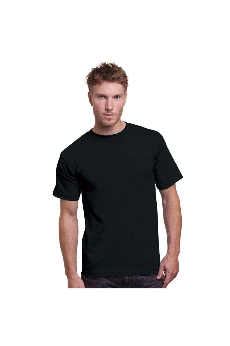 Bayside T-Shirts Bayside BA3015: Adult 6.1 oz., Cotton Pocket T-Shirt