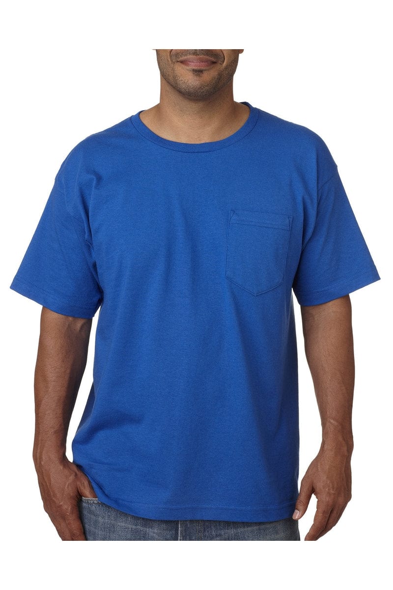 Bayside T-Shirts Bayside BA5070: Adult Short-Sleeve T-Shirt with Pocket