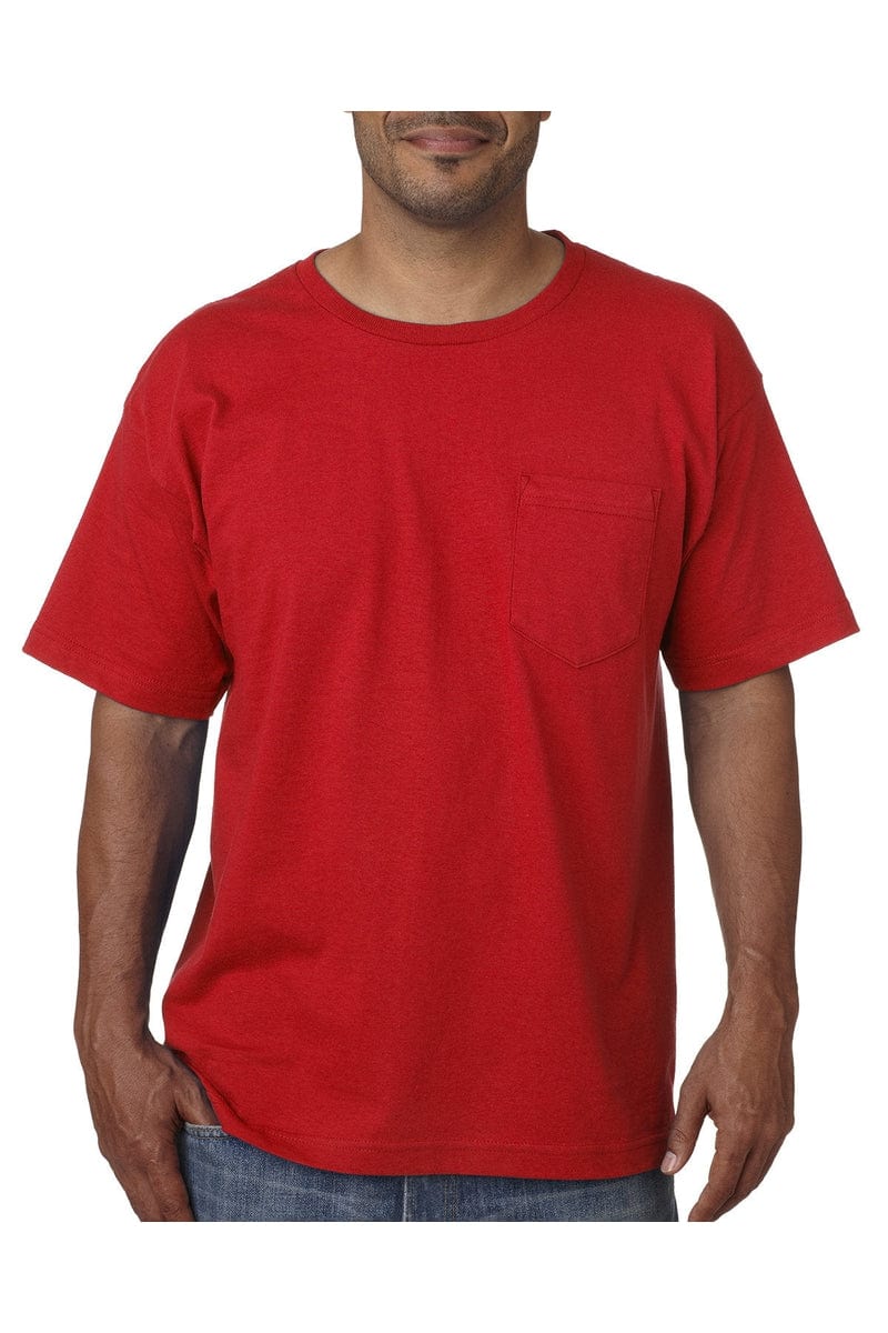 Bayside T-Shirts Bayside BA5070: Adult Short-Sleeve T-Shirt with Pocket