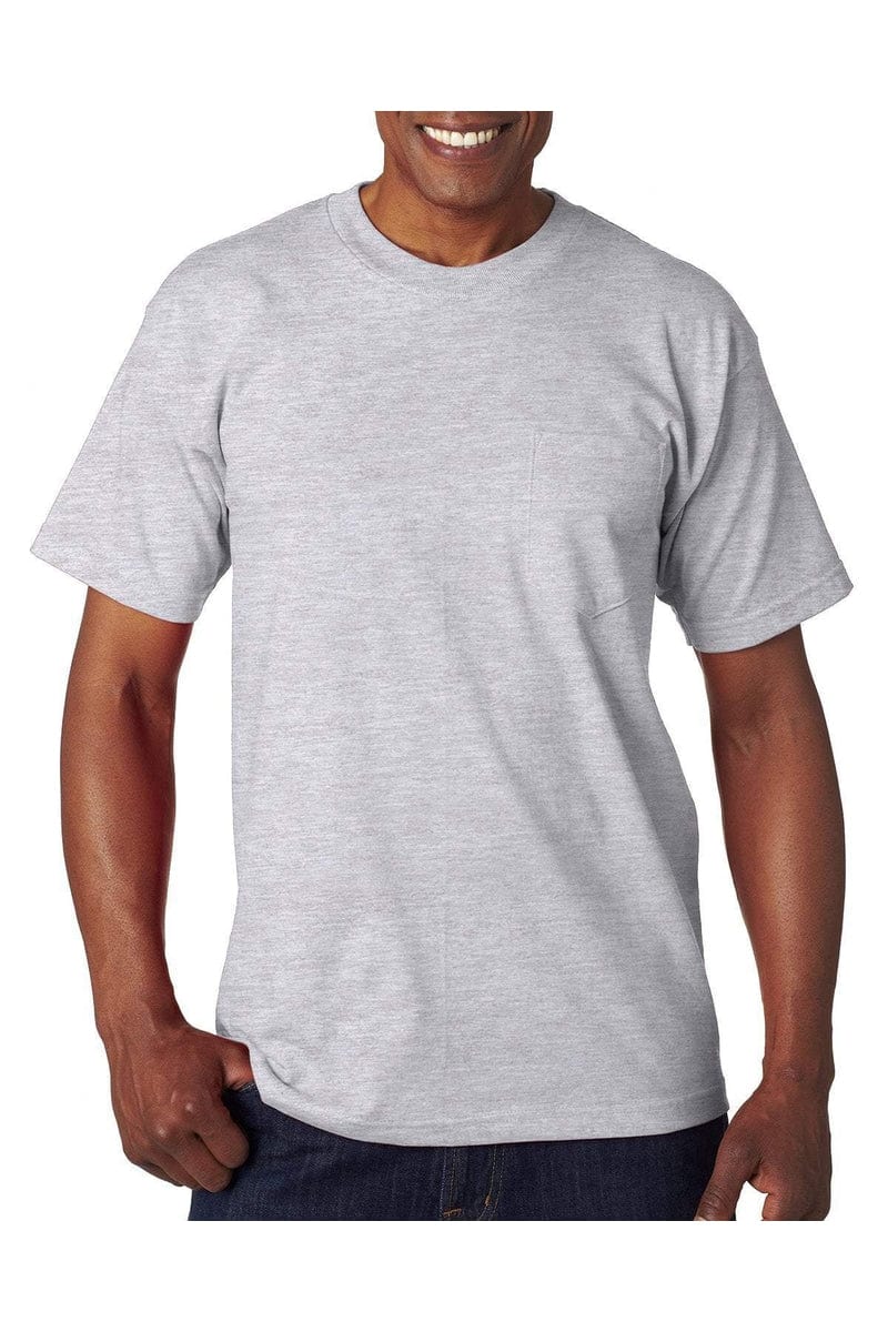 Bayside T-Shirts Bayside BA7100: Adult 6.1 oz., 100% Cotton Pocket T-Shirt