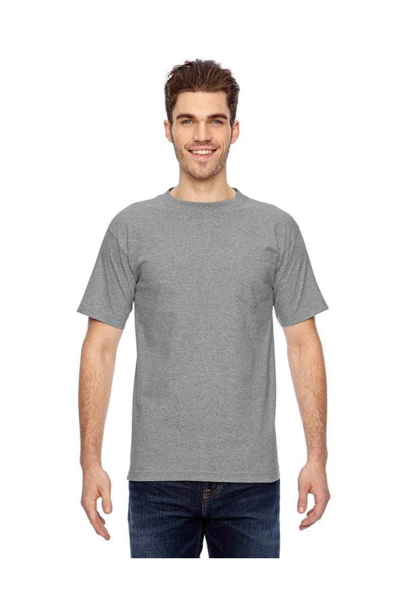 Bayside T-Shirts Bayside BA7100: Adult 6.1 oz., 100% Cotton Pocket T-Shirt
