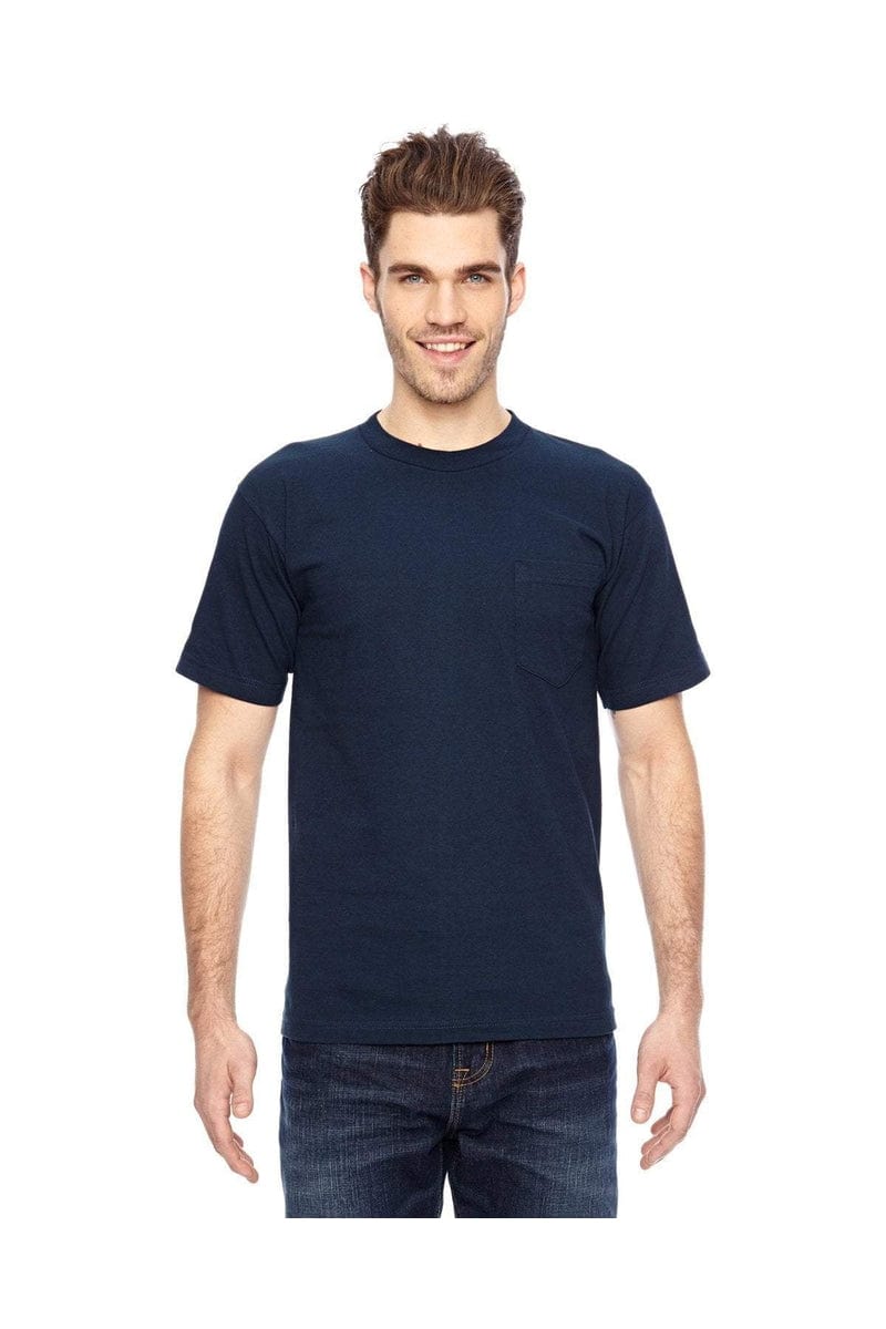 Bayside T-Shirts Bayside BA7100: Adult 6.1 oz., 100% Cotton Pocket T-Shirt