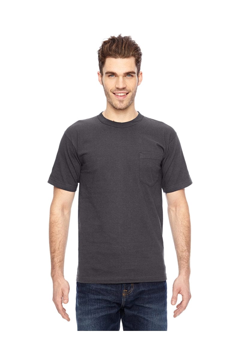 Bayside T-Shirts Bayside BA7100: Adult 6.1 oz., 100% Cotton Pocket T-Shirt