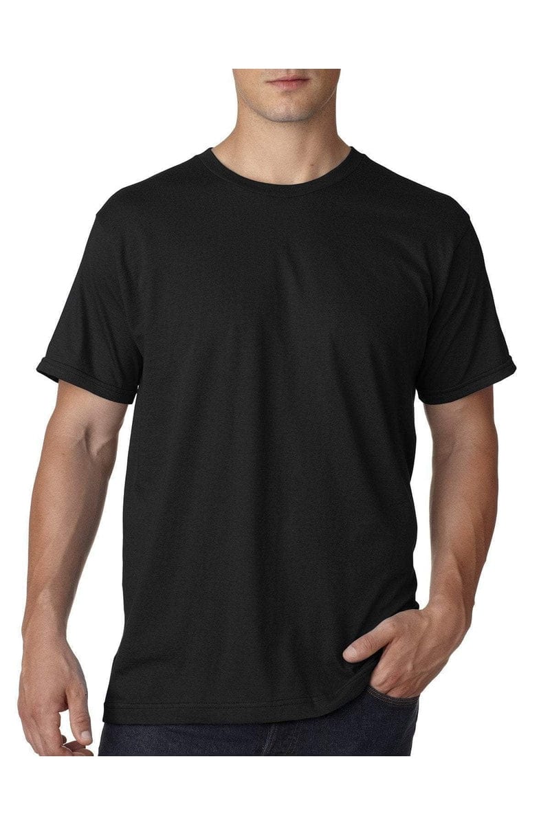 Bayside T-Shirts M / Solid Black Bayside 5710: Unisex Triblend T-Shirt, Basic Colors