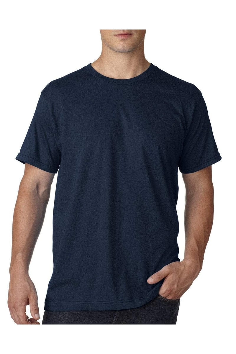 Bayside T-Shirts M / Solid Navy Bayside 5710: Unisex Triblend T-Shirt, Basic Colors
