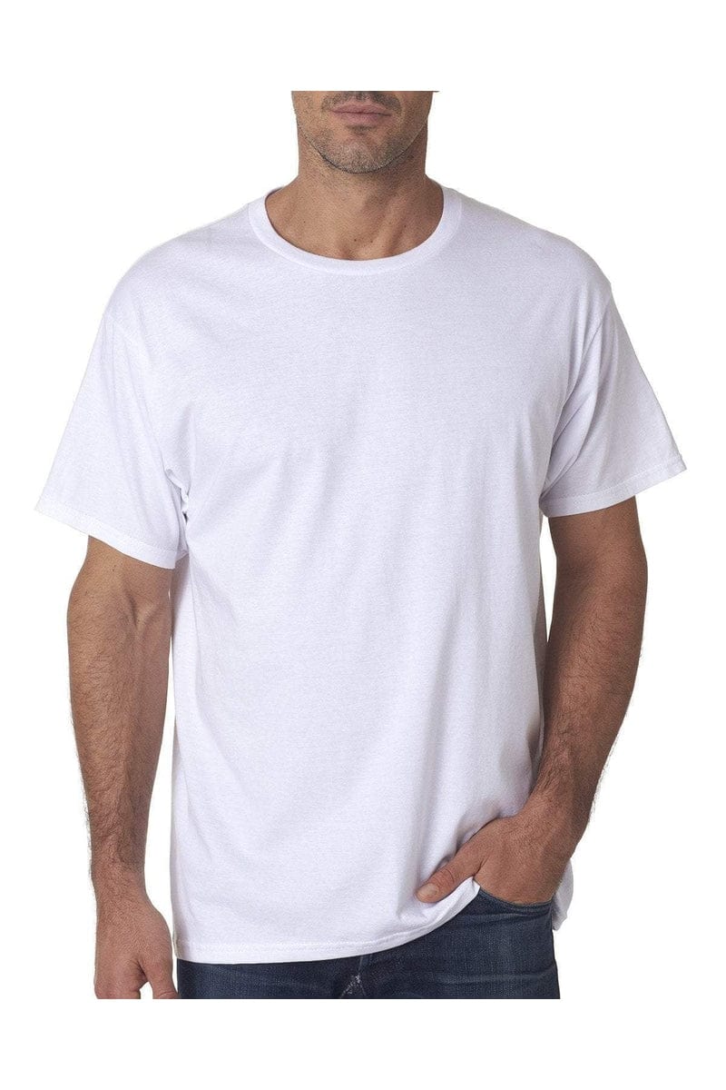 Bayside T-Shirts M / Solid White Bayside 5710: Unisex Triblend T-Shirt, Basic Colors