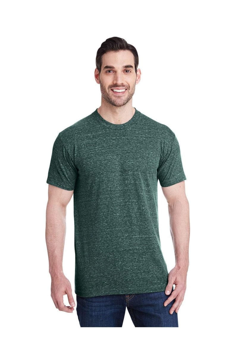 Bayside T-Shirts M / Tri Hunter Green Bayside 5710: Unisex Triblend T-Shirt, Basic Colors