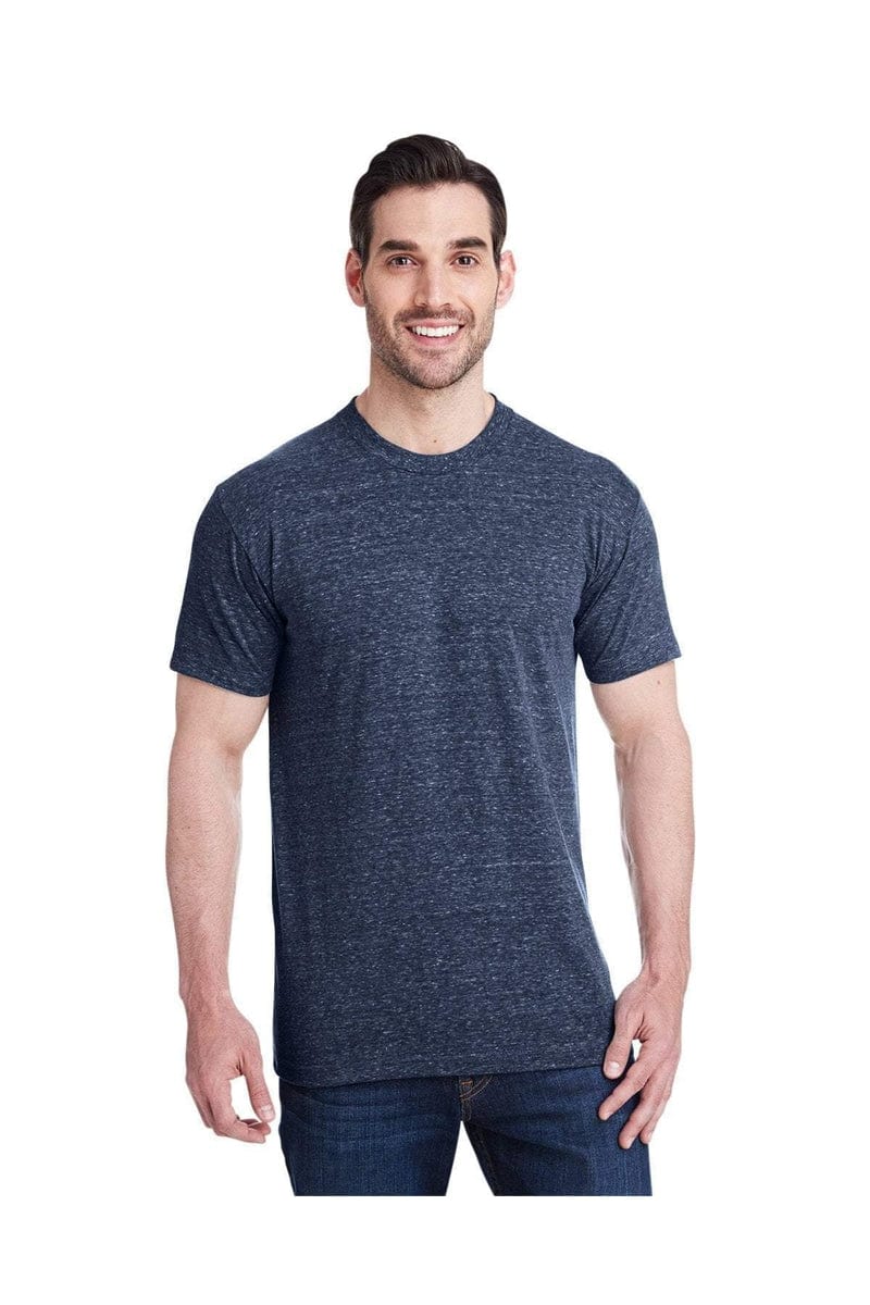 Bayside T-Shirts M / Tri Indigo Bayside 5710: Unisex Triblend T-Shirt, Basic Colors