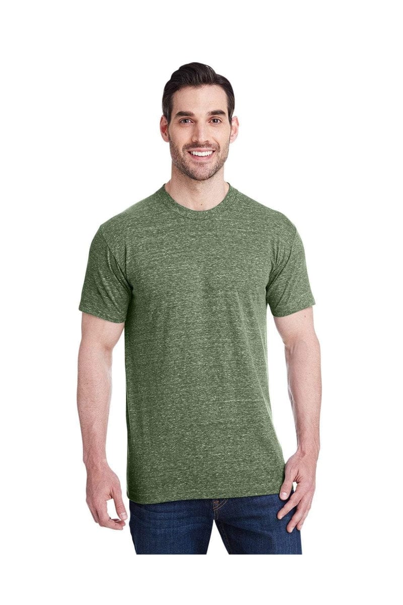Bayside T-Shirts M / Tri Olive Bayside 5710: Unisex Triblend T-Shirt, Basic Colors