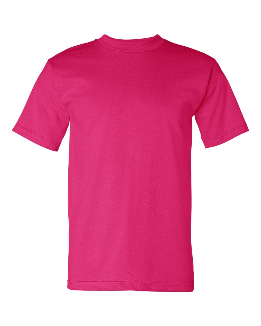 Bayside T-Shirts - Premium S / Bright Pink Bayside 5100 Unisex USA-Made Heavyweight T-Shirt