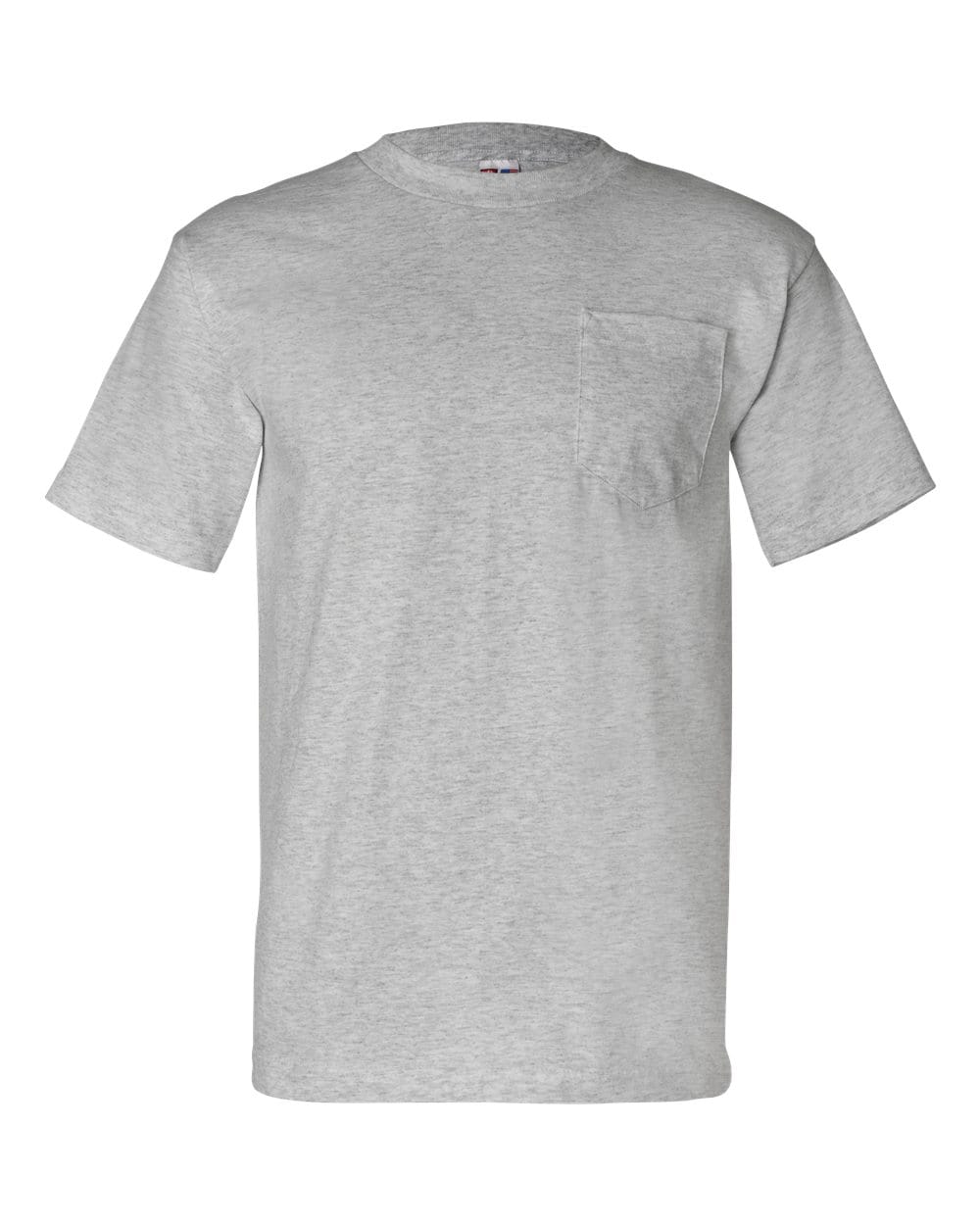 Bayside T-Shirts - Premium S / Dark Ash Bayside 7100 Unisex USA-Made Pocket T-Shirt