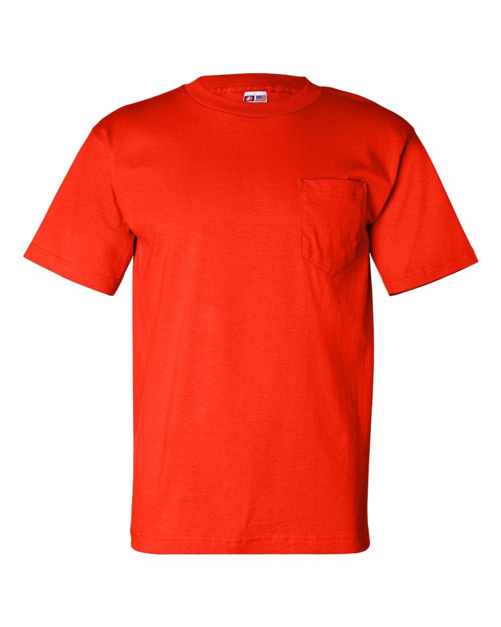 Bayside T-Shirts - Premium S / Orange Bayside 7100 Unisex USA-Made Pocket T-Shirt